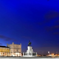 Terreiro do Paco by night - Lisboa, the Portuguese capital