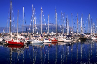 Faial island marina - The Azores