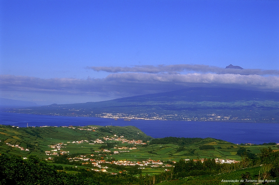 View to Pico island - Pousada da Horta