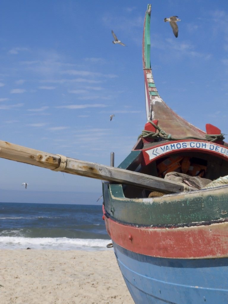 a beautiful wooden boat