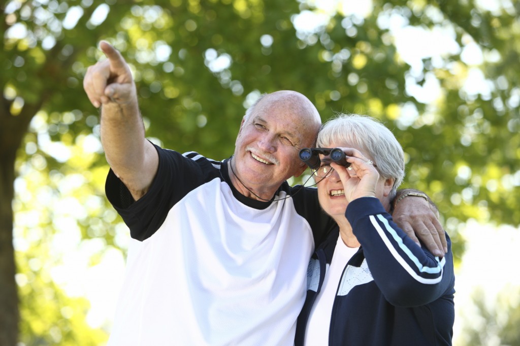 Couple Birdwatching - iStock_000007562609_Medium