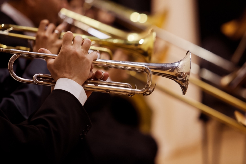 Trumpets playing iStock_000049981276_Small