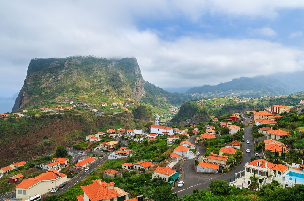 view of faial mountain village