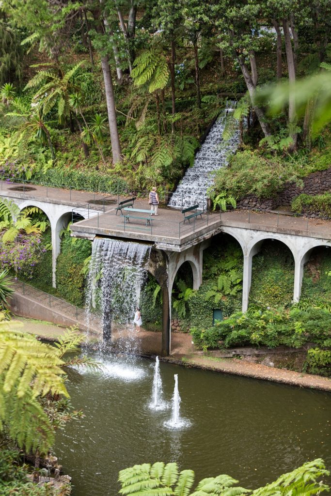 Funchal, Madeira, Portugal - September 2, 2016: Monte Palace Tropican Garden on Madeira, Portugal.