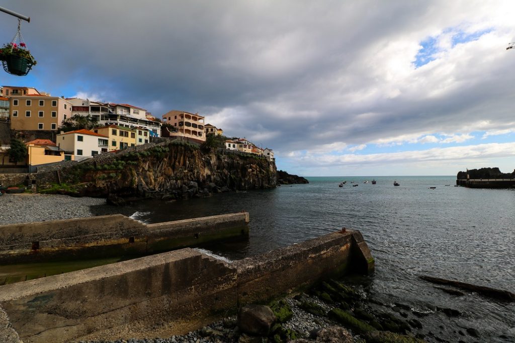 Câmara de Lobos is a picturesque Portuguese fishing village on the island of Madeira